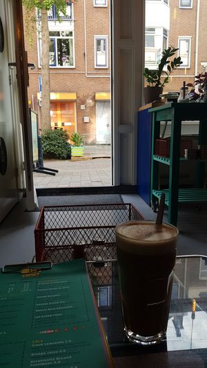 Interior at Haley's Comet Breakfast Club in The Hague