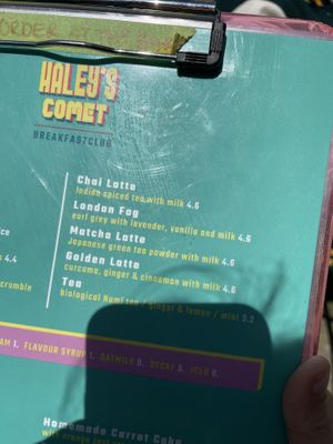   at Haley's Comet Breakfast Club in The Hague