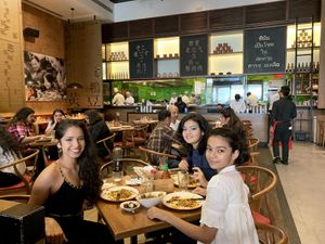 Here with my cousins 💕 at Asia Kitchen in Mumbai