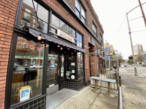 outside  at Cyclops in Seattle