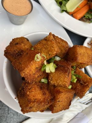 Polenta fries - best item on the menu  at Cyclops in Seattle