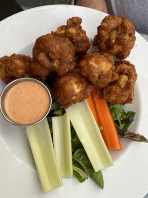 Cauliflower wings  at Cyclops in Seattle