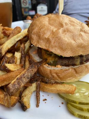Vegan So Cal burger with impossible patty   at Cyclops in Seattle
