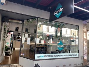 Shop front at Kevabs in Brunswick