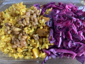 Brown rice salad  at Kevabs in Brunswick