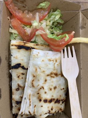 Gozleme   at Kevabs in Brunswick