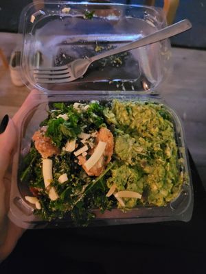 Two of the Incredible salads at Kevabs in Brunswick