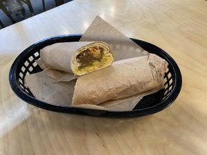 Cheeseburger kevab   at Kevabs in Brunswick