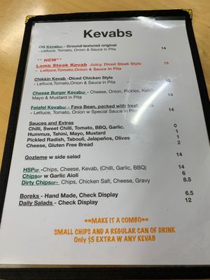  at Kevabs in Brunswick