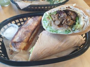 Lamb steak kebab $16.00 at Kevabs in Brunswick