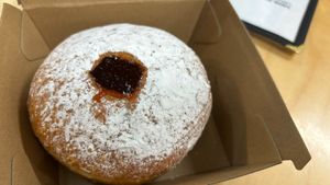 Jam donut   at Kevabs in Brunswick