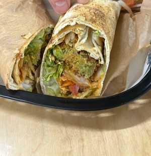 Felafel kevab (fava bean)  at Kevabs in Brunswick