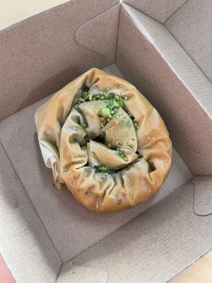 pistachio baklava  at Kevabs in Brunswick