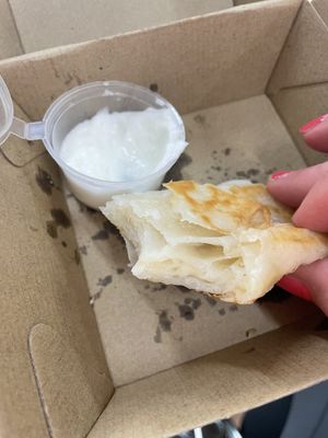 feta börek, yum  at Kevabs in Brunswick