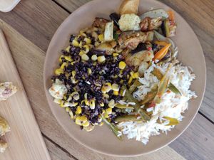 Salads at Kevabs in Brunswick