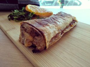 Potato onion borek  at Kevabs in Brunswick