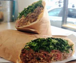 Kevab with extra salad at Kevabs in Brunswick