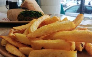 Chips at Kevabs in Brunswick