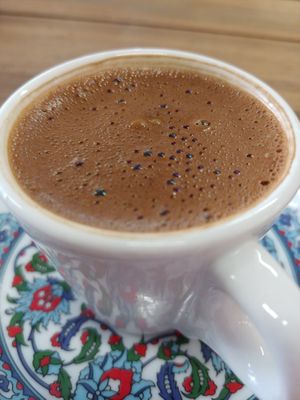Cardamom Turkish Coffee at Kevabs in Brunswick