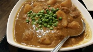 gurus curry at Vegetarian House in San Jose