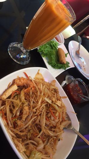 Pad Thai  at Vegetarian House in San Jose