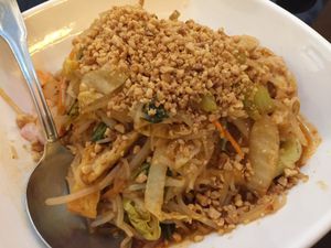 Pad Thai  at Vegetarian House in San Jose