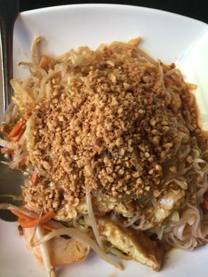 Pad Thai at Vegetarian House in San Jose