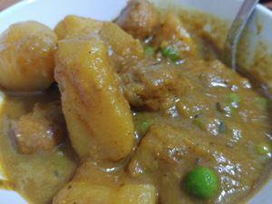 Guru Curry: Pretty good but surprisingly spicy at Vegetarian House in San Jose