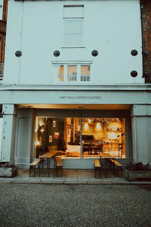 Vibes #Veganuary at Grey Seal Coffee in Cromer