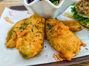Pumpkin wedges at Green Ba - Somerset in Central Singapore