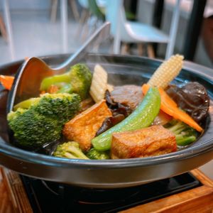 Claypot tofu  at Green Ba - Somerset in Central Singapore