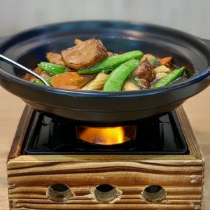 Hericium with Special Herbal Sauce at Green Ba - Somerset in Central Singapore