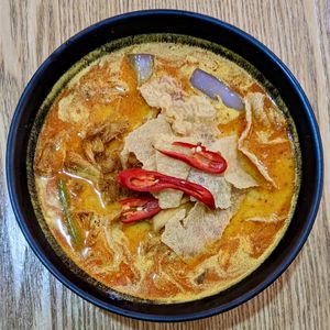 Curry Ramen Soup at Green Ba - Somerset in Central Singapore