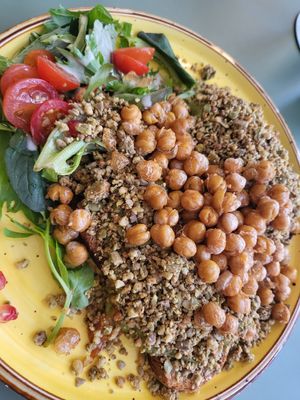 Chickpea dukkah toast at Privé - Somerset in Central Singapore