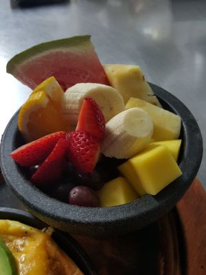 Awesome 👌 Fruit Cups! 7 different fruits in here.... at Conola Grill and Sushi in Metairie