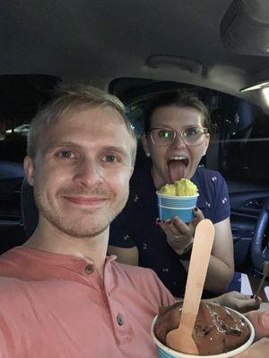 Chocolate Oreo and lemon poppyseed at Melt in North Myrtle Beach