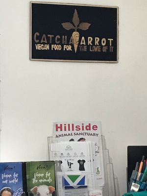 Great vegan cafe about 12 miles south of Oban (Scotland).  at Catchacarrot Vegan in Ardfern