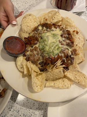 Vegan impossible nachos   at The Lindenhurst Diner in Lindenhurst