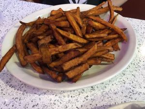 Sweet potato fries   at The Lindenhurst Diner in Lindenhurst
