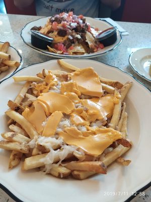 Cheesy fries at The Lindenhurst Diner in Lindenhurst