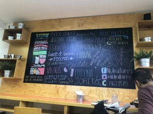 pizarra  at NutraHappy in Mexico City