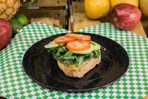 Happy toast at NutraHappy in Mexico City