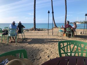 View at Lava Lava Beach Club in Waikoloa