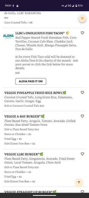  at Lava Lava Beach Club in Waikoloa