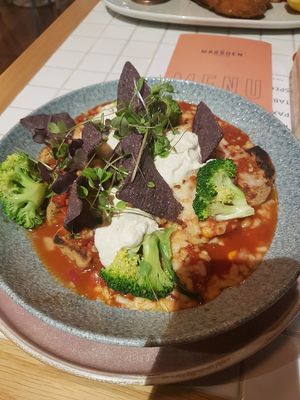 Vegan nachos at The Marsden Brewhouse in Marsden Park