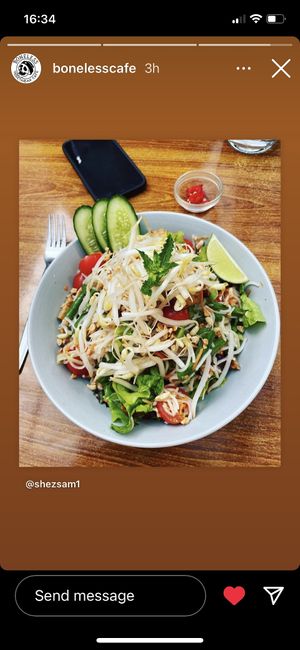  #Veganuary at Boneless Vegetarian Cafe in Bermagui