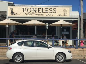 Boneless  at Boneless Vegetarian Cafe in Bermagui
