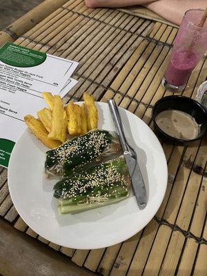 Rice paper rolls   at Mama's Garden - Maybe closed in 