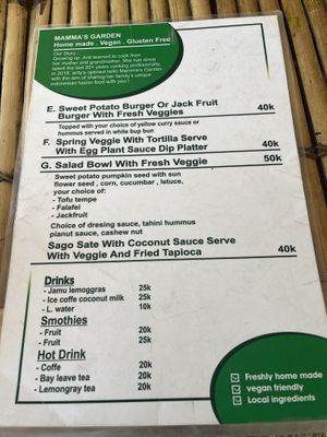   at Mama's Garden - Maybe closed in 