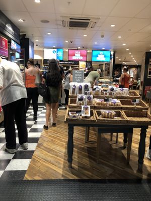 Inside the shop at Greggs - Pentagon Shopping in Chatham